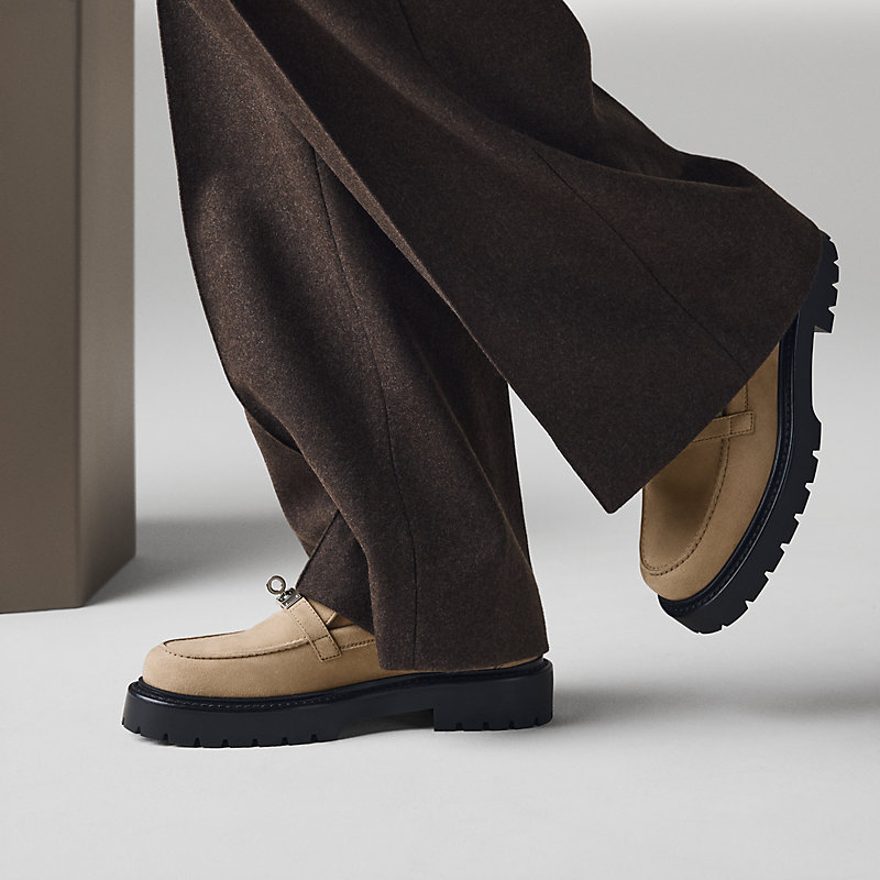 モカシン 《アイコン》 - ベージュ | Hermès - エルメス-公式サイト